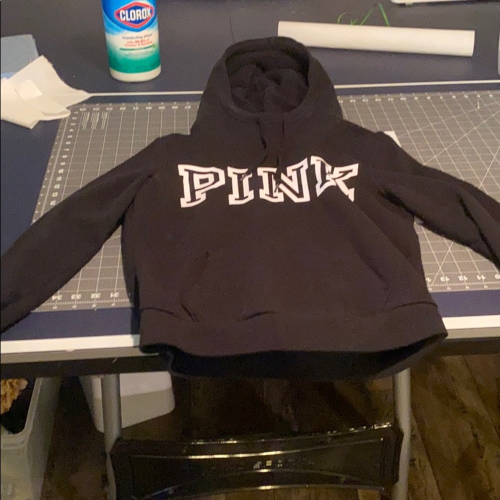 VS Pink Sherpa hoodie